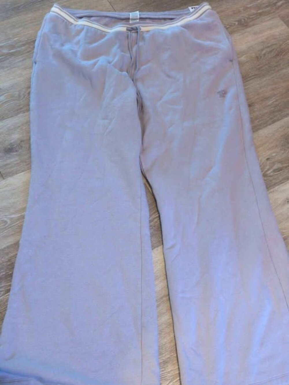 Victoria's Secret PINK Lavender Wide Leg Sweatpants XXL new